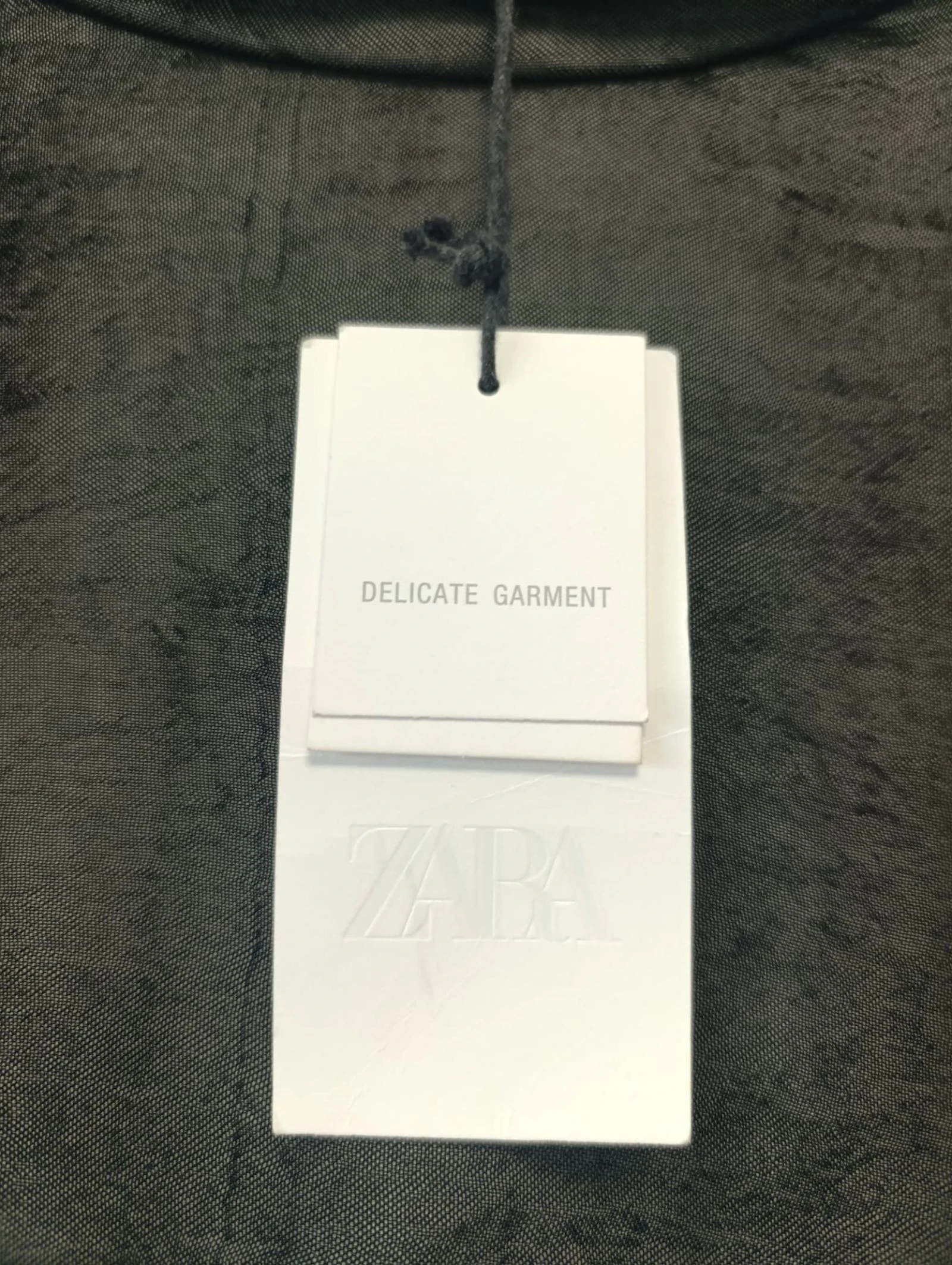 Vestido Zara largo combinado duplo tecido tamanho L – photo 6